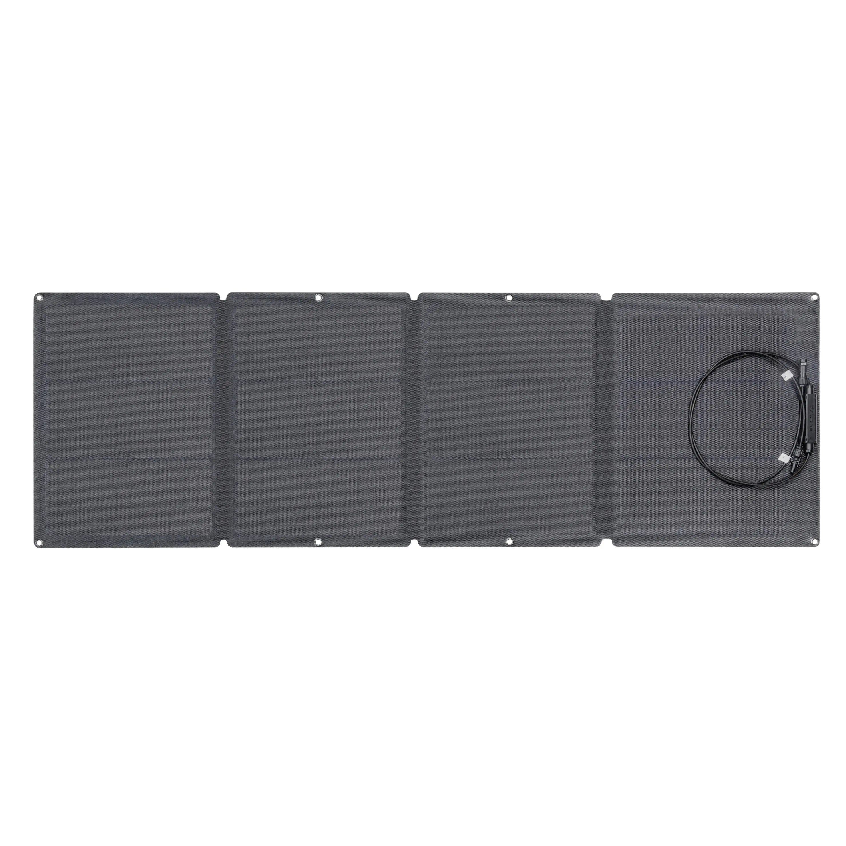 EcoFlow NextGen 220W Bifacial Portable Solar Panel – 25% Efficiency, Dual-Sided, Adjustable Angle, IP68