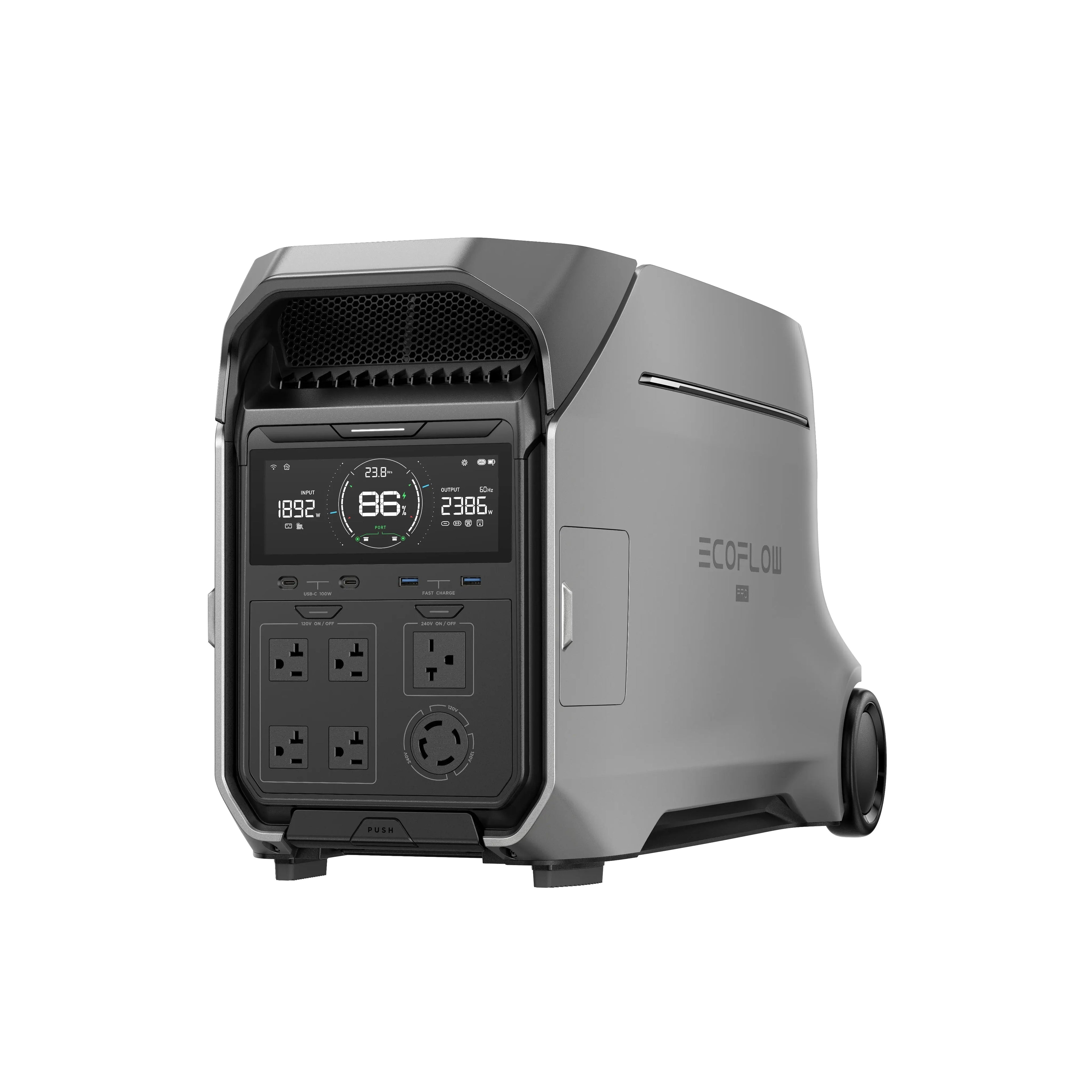 EcoFlow RIVER 3 Max Portable Power Station – 600W UPS Bundle with Extra Battery 300, Expandable to 858Wh