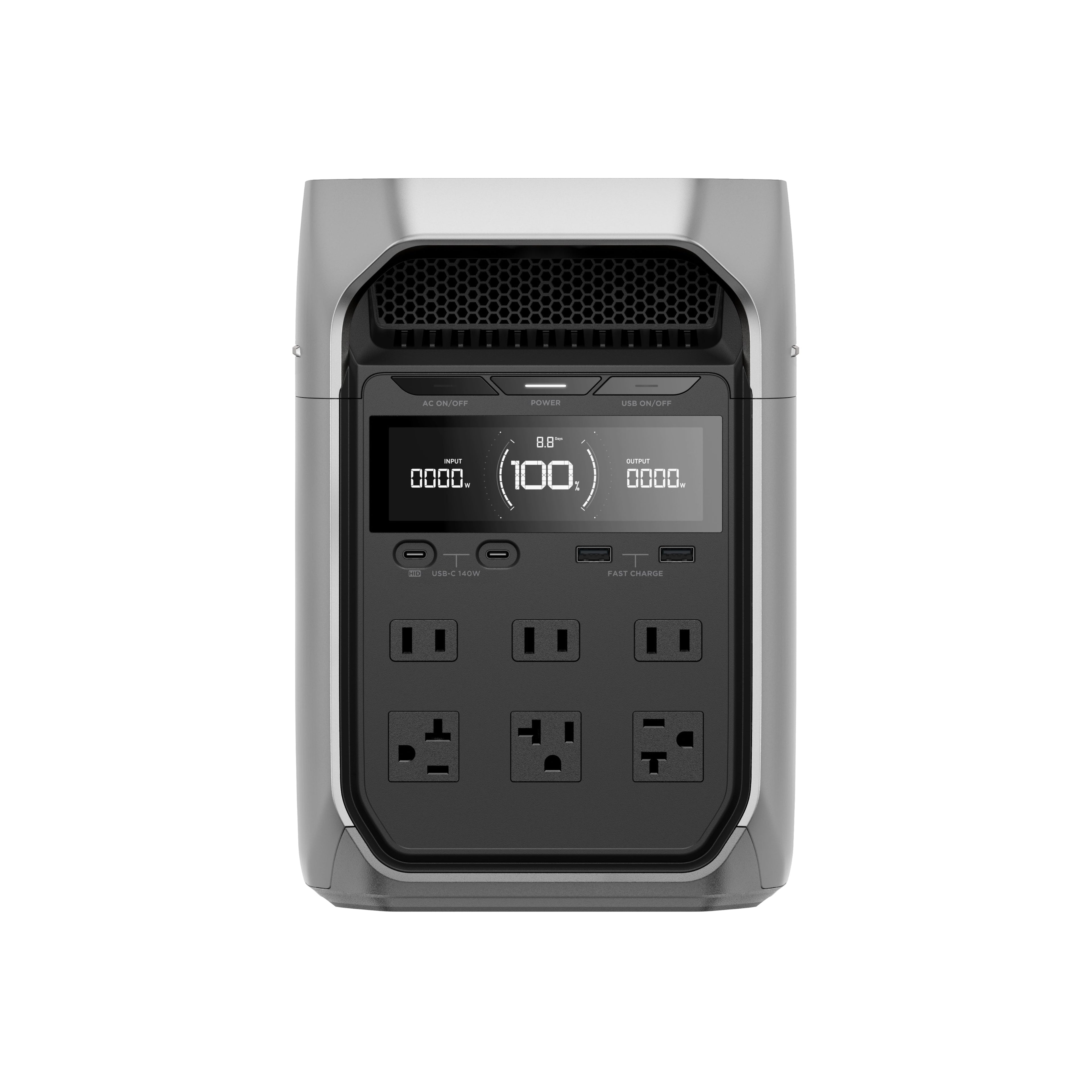 EcoFlow RIVER 3 Portable Power Station – 245Wh, 300W UPS, Whisper Quiet, 30% More Compact