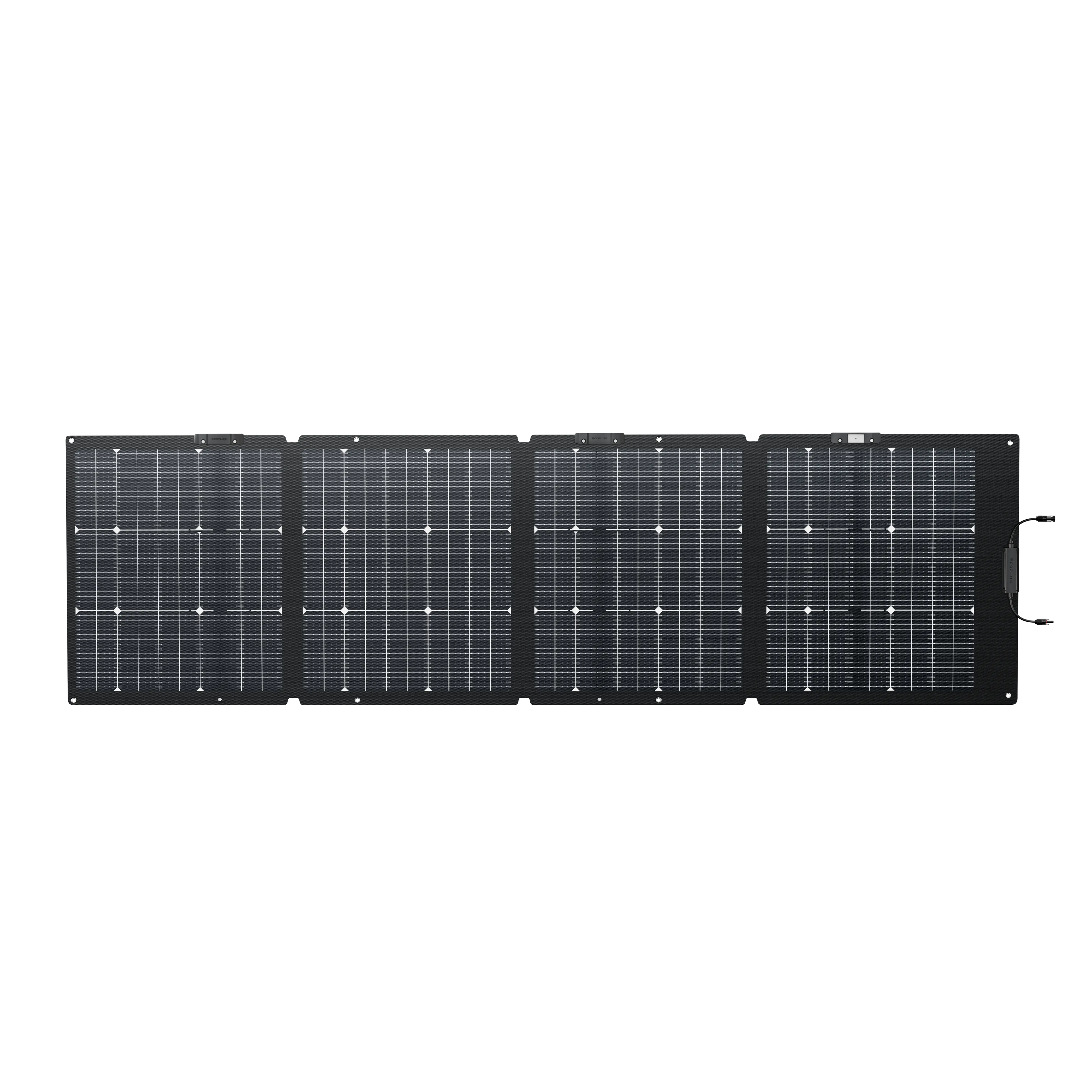 EcoFlow NextGen 220W Bifacial Portable Solar Panel – 25% Efficiency, Dual-Sided, Adjustable Angle, IP68
