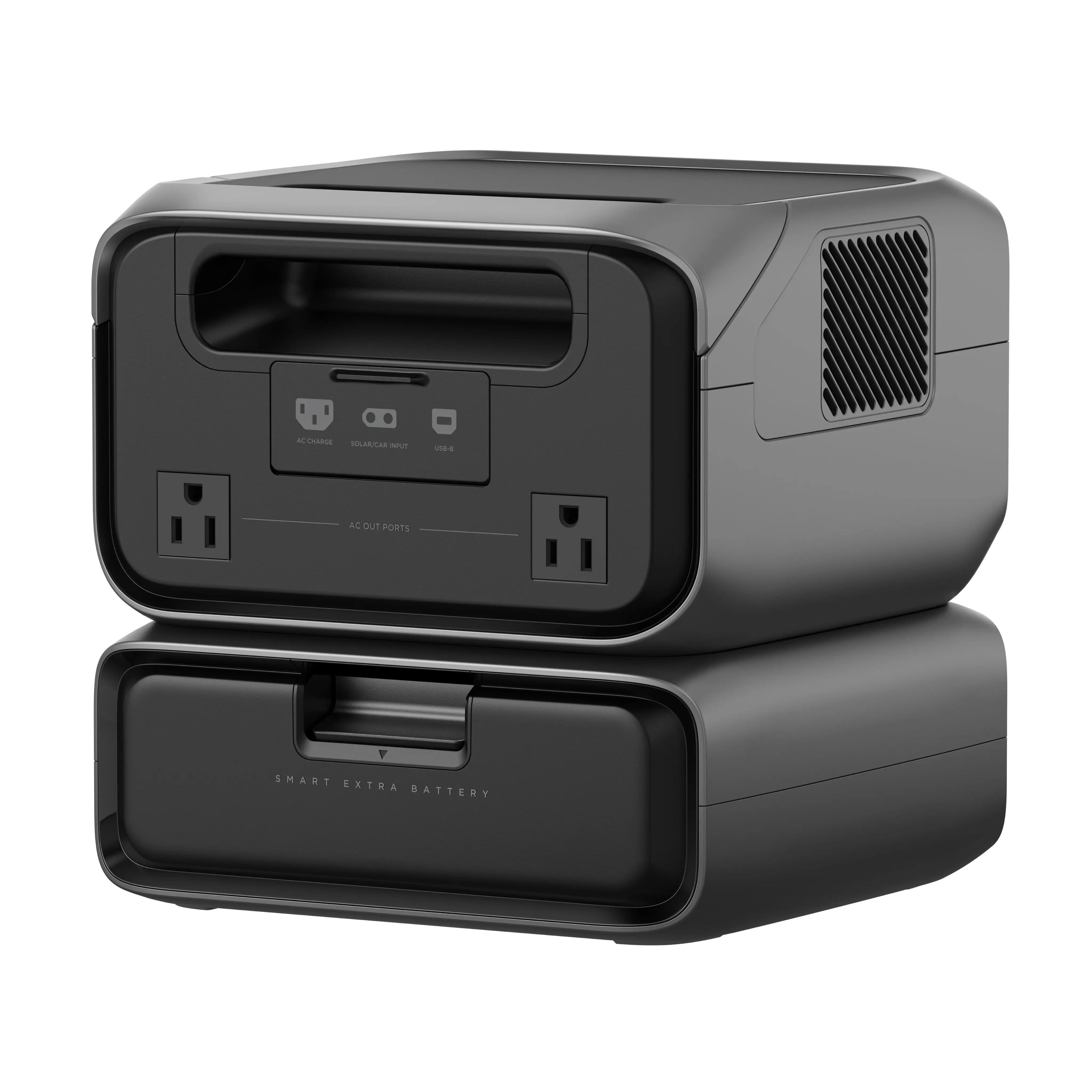 EcoFlow DELTA 2 Max Portable Power Station – 2–6kWh Expandable, 3400W Output, World’s Fastest AC Recharge