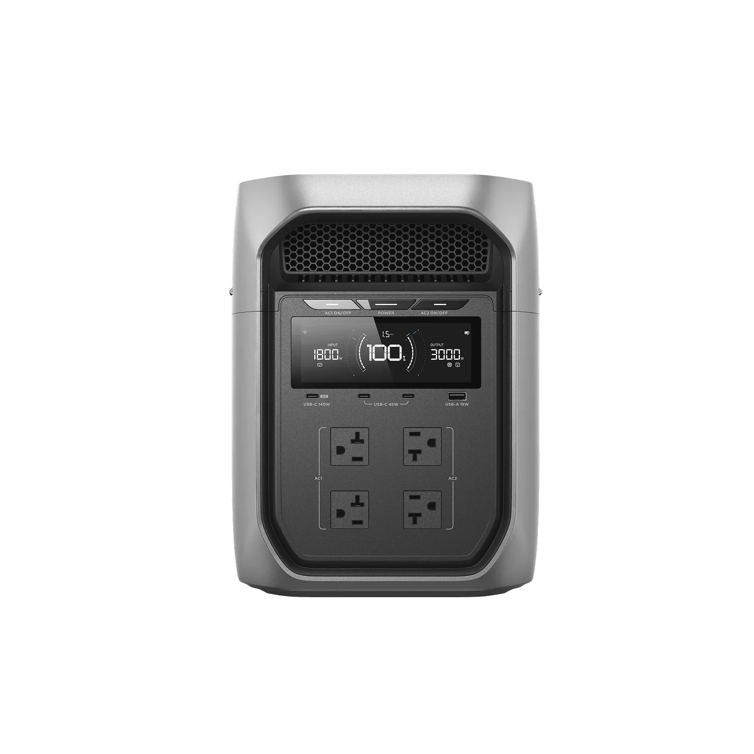 EcoFlow DELTA 3 Ultra Portable Power Station – 3072Wh, 3600W Output, Storm Guard & 10ms UPS