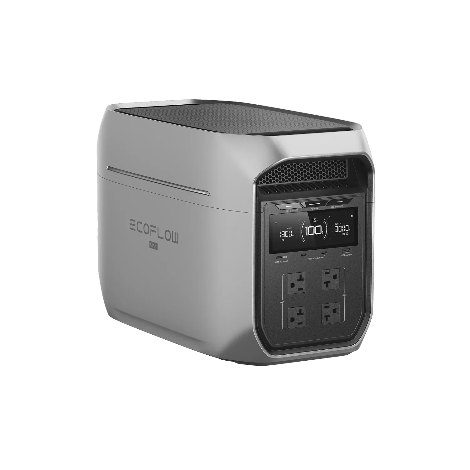 EcoFlow DELTA 3 Ultra Portable Power Station – 3072Wh, 3600W Output, Storm Guard & 10ms UPS