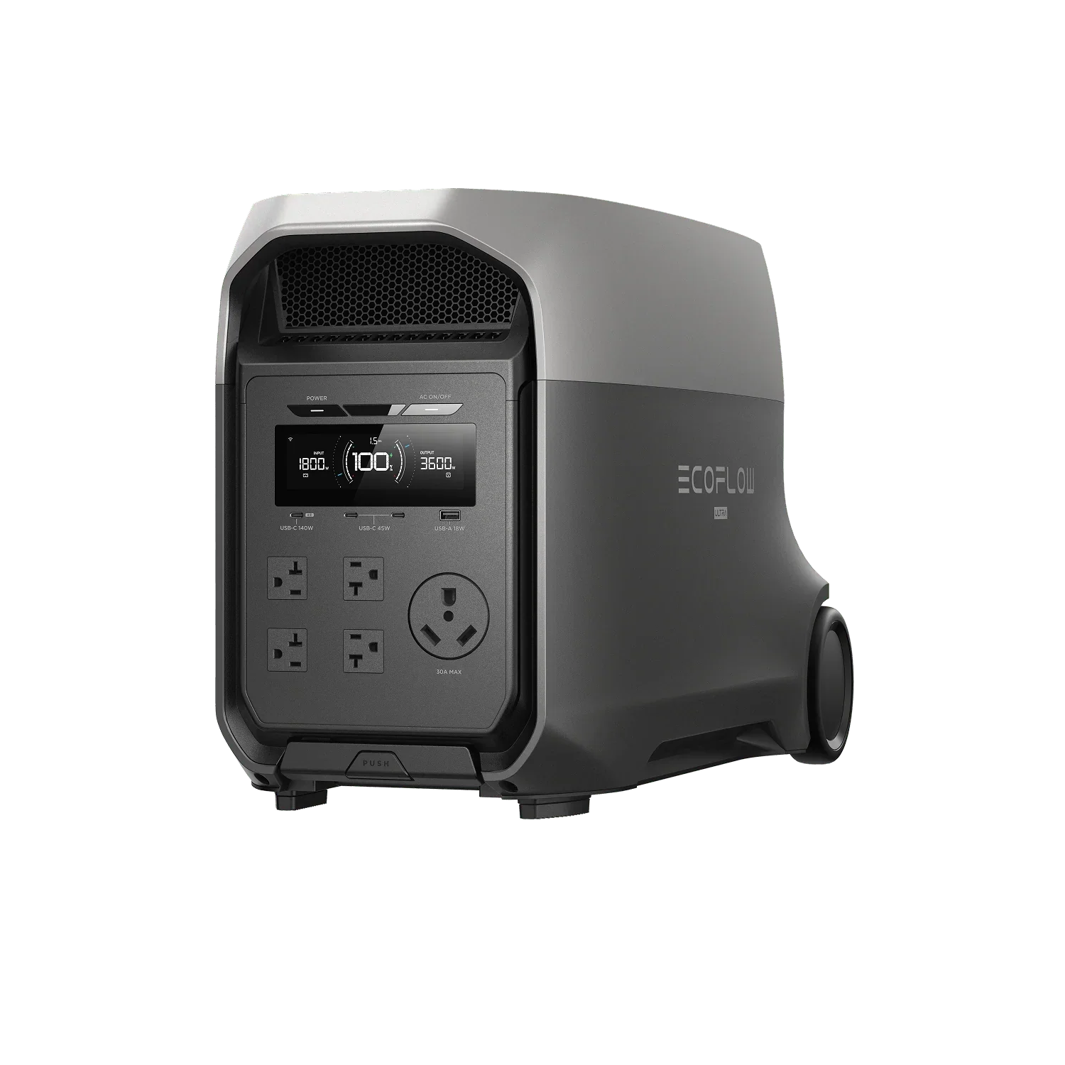 EcoFlow DELTA 3 Classic Portable Power Station – 1024Wh, 1800W Output, Storm Guard & 10ms UPS